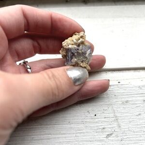 Purple Fluorite Crystal